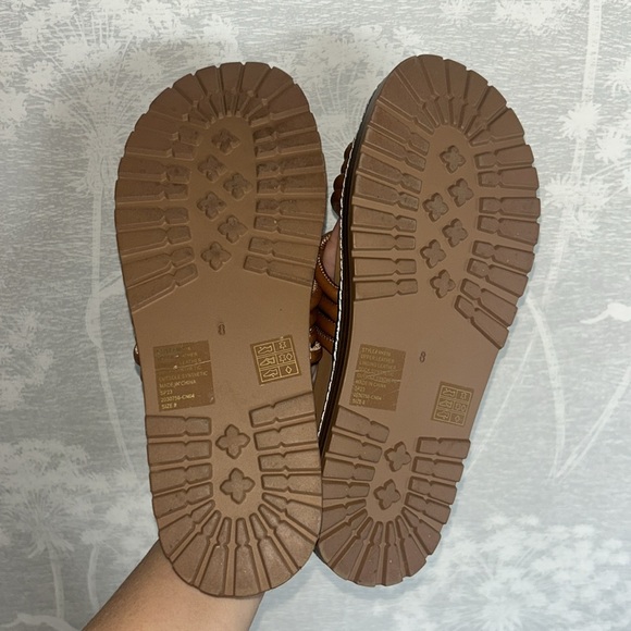 Madewell The Charley Strappy Sandal Brown Size 8 - Picture 6 of 6